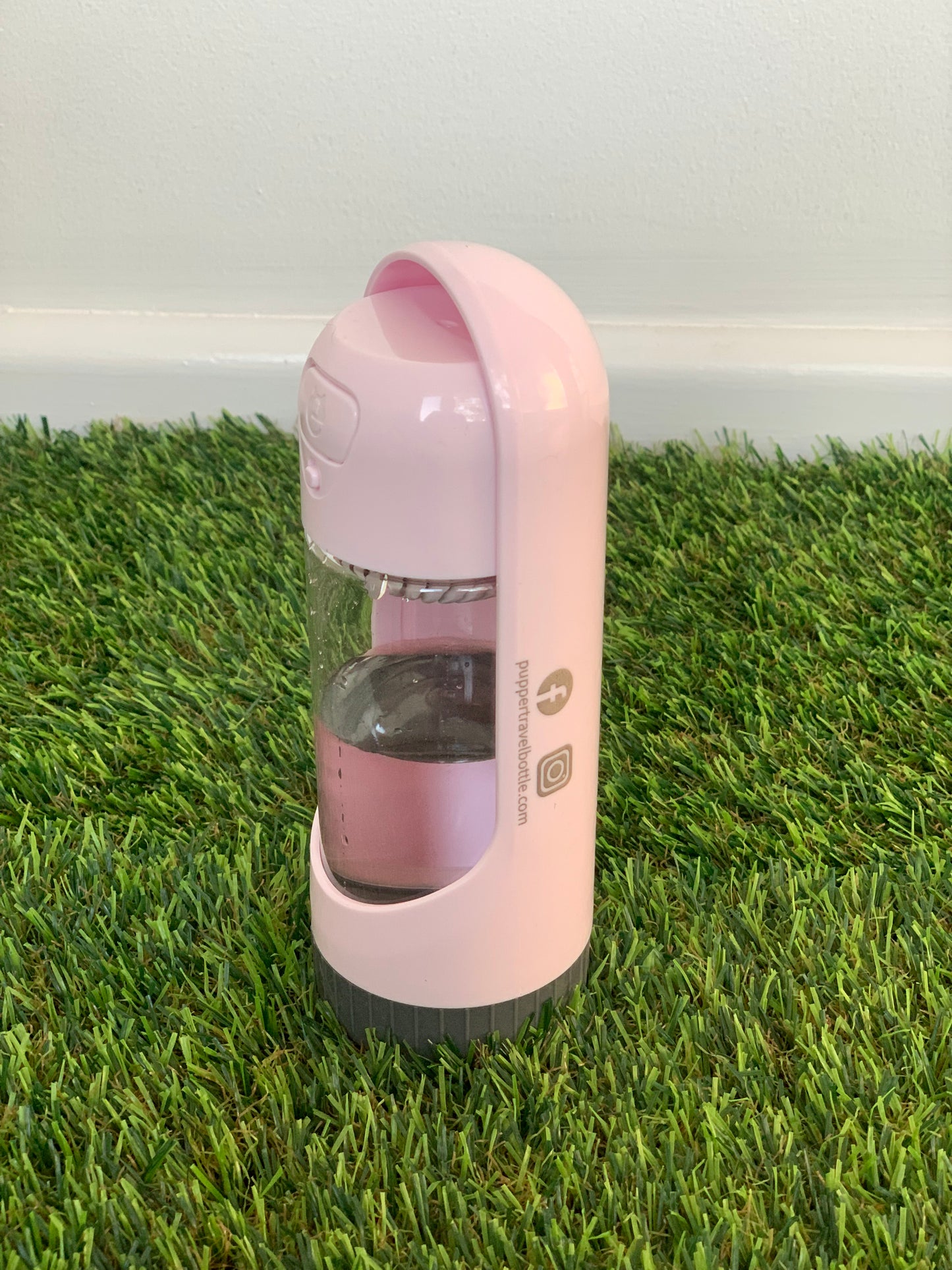 puppertravelbottle - Activated Carbon Filter CORAL PINK